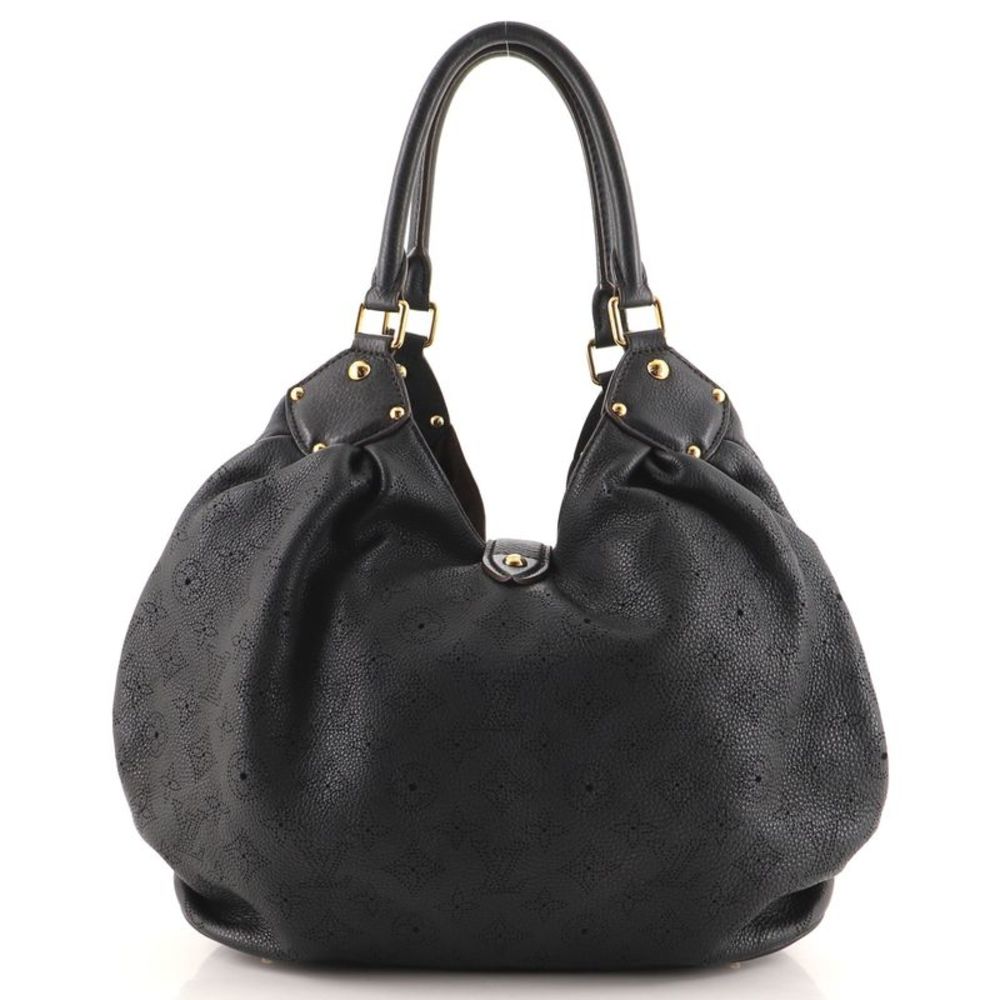 Louis Vuitton L Hobo Mahina Leather Blue - Picture 4 of 7
